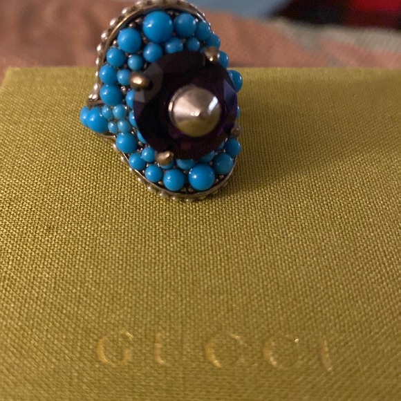 Gorgeous Gucci ring 💙💜 - Picture 5 of 5